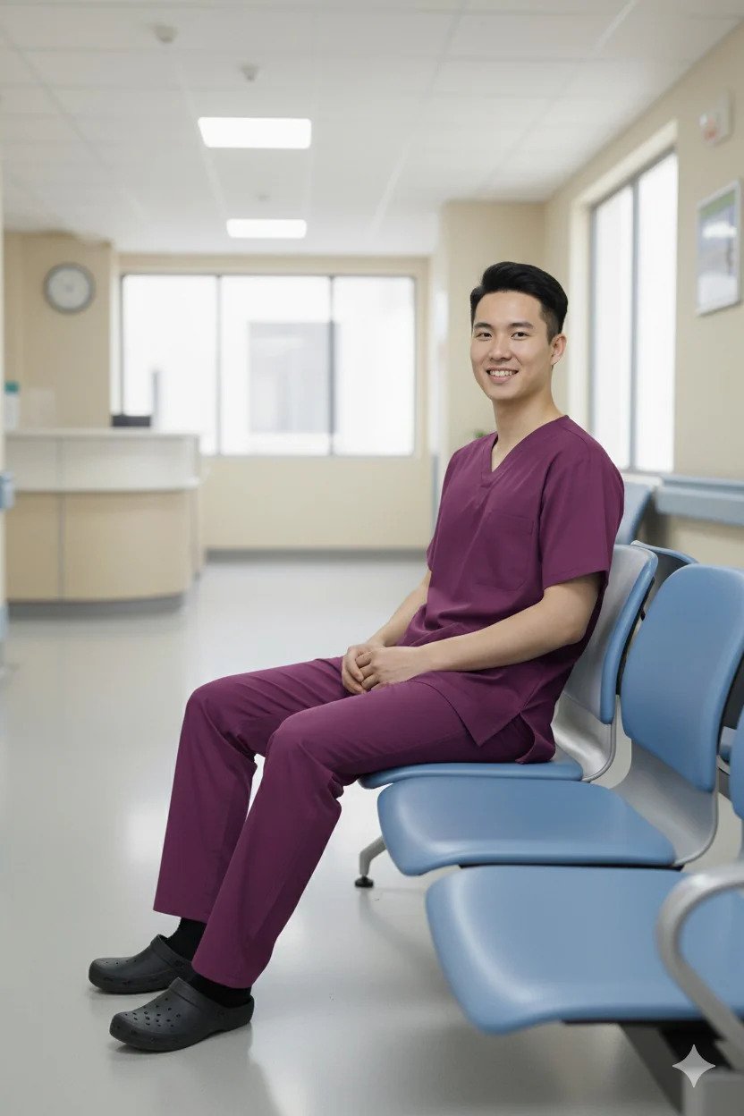 UNISEX VALENCY STYLE SCRUB SUIT